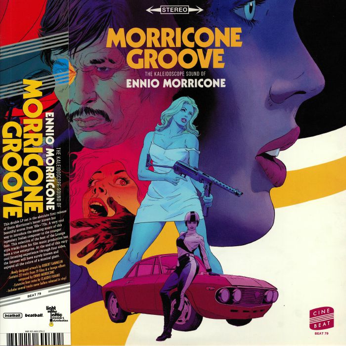 Ennio Morricone – Morricone Groove: The Kaleidoscope Sound Of Ennio Morricone 1964 1977 vinyl cover
