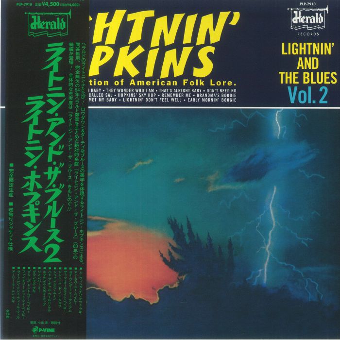 Lightnin Hopkins Lightnin and The Blues Vol 2 (Japanese Edition)