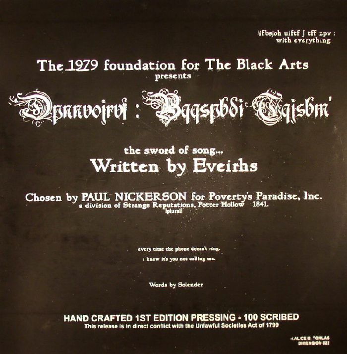 Alice B Toklas Dimension 822