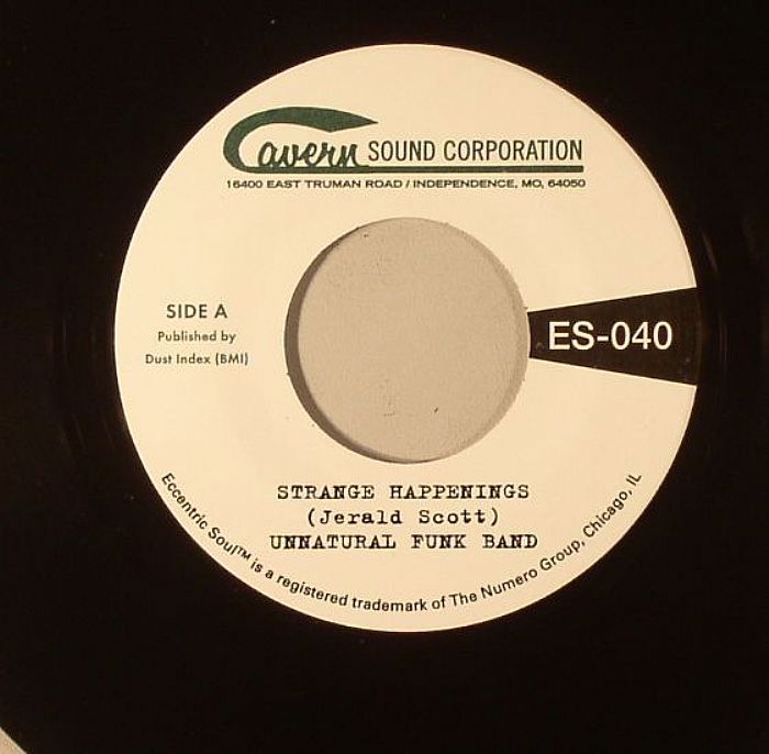 Unnatural Funk Band – Strange Happenings vinyl cover