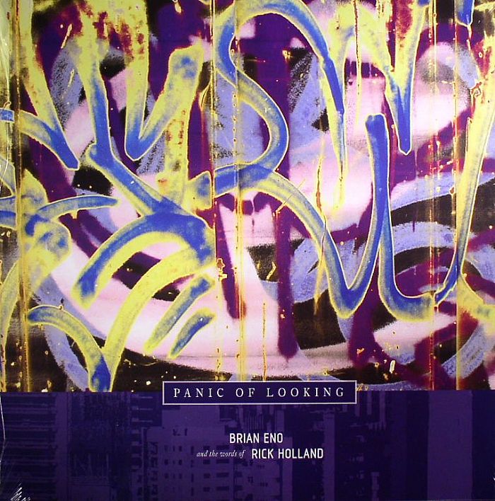 Brian Eno – Panic Of Looking vinyl cover