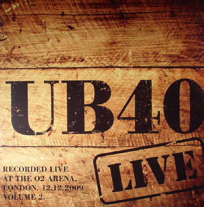 Ub40 Live At The O2 Arena London 12 12 2009: Volume  2