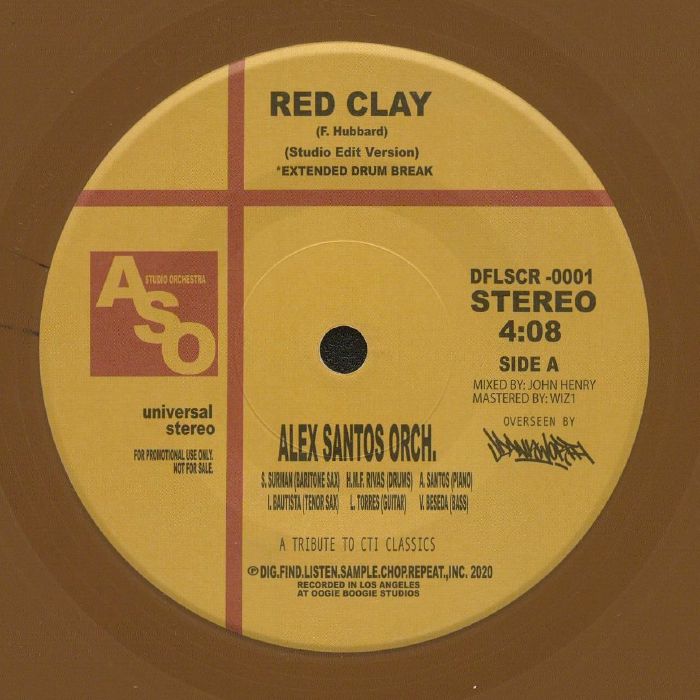 Alex Santos Orchestra Red Clay