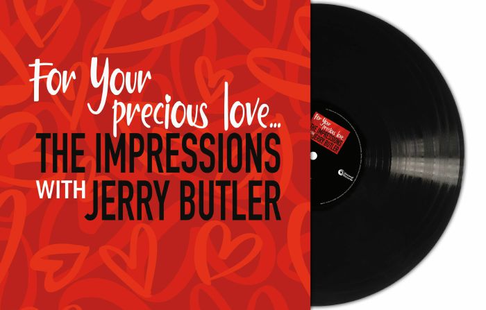 The Impressions – For Your Precious Love vinyl cover