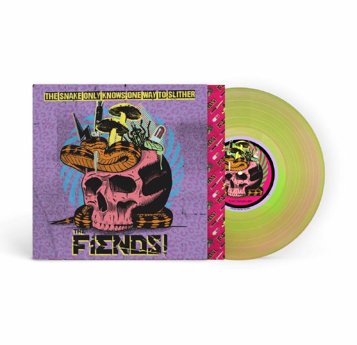 The Fiends! – The Snake Only Knows vinyl cover
