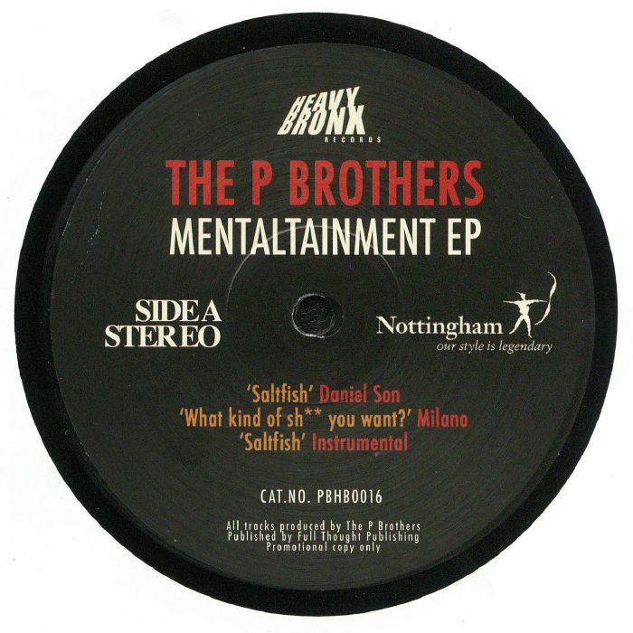 The P Brothers Mentaltainment EP