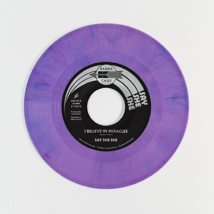 Say She She – I Believe In Miracles vinyl cover