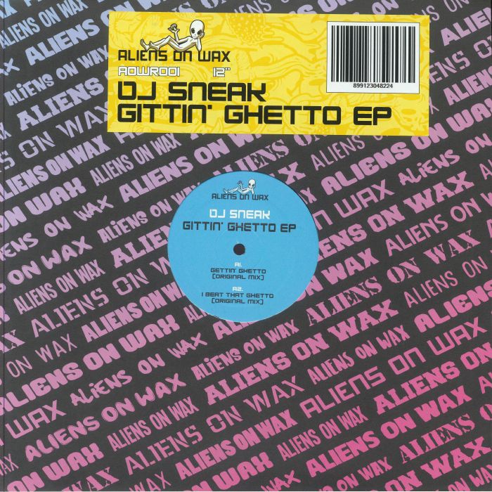 DJ Sneak – Gittin Ghetto EP vinyl cover