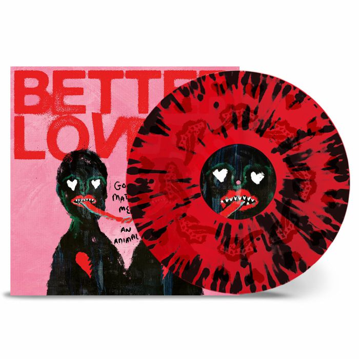 Better Lovers – God Made Me An Animal vinyl cover