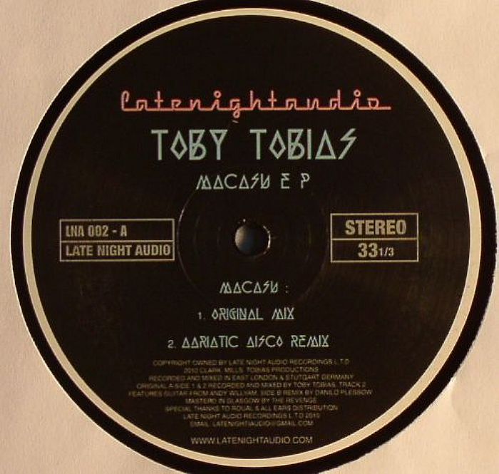 Toby Tobias Macasu EP