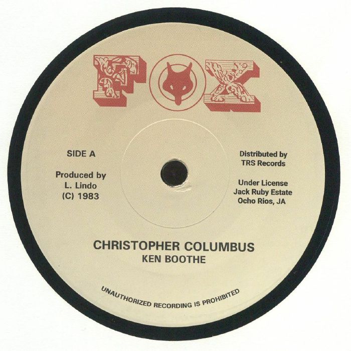 Ken Boothe Christopher Columbus