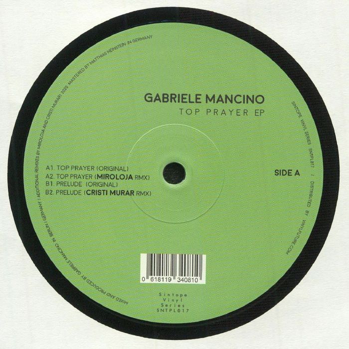 Gabriele Mancino Top Prayer EP
