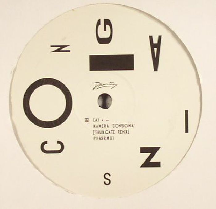 Kamera – Consignia (remixes) vinyl cover