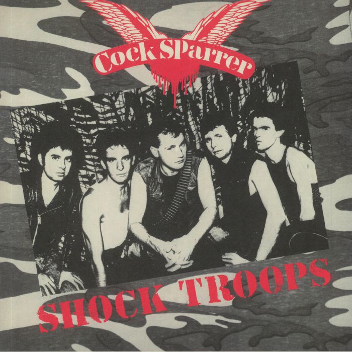 Cock Sparrer – Shock Troops vinyl cover