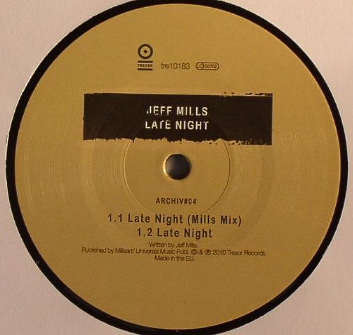 Jeff Mills Late Night (reissue)