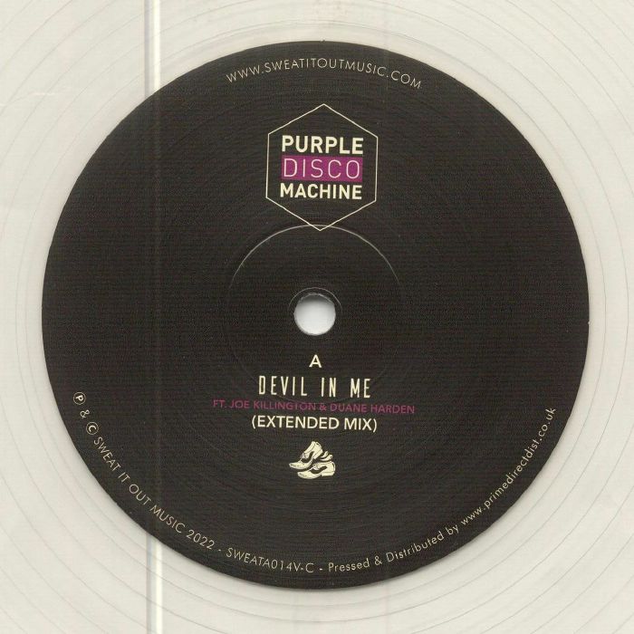 Purple Disco Machine | Joe Killington | Duane Harden – Devil In Me vinyl cover