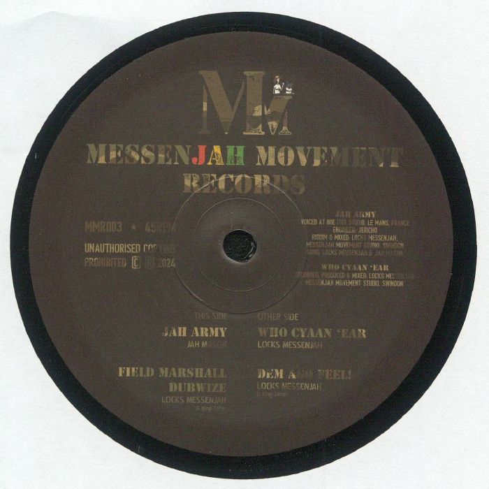 Locks Messenjah Vinyl