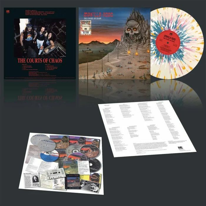 Manilla Road – The Courts Of Chaos vinyl cover