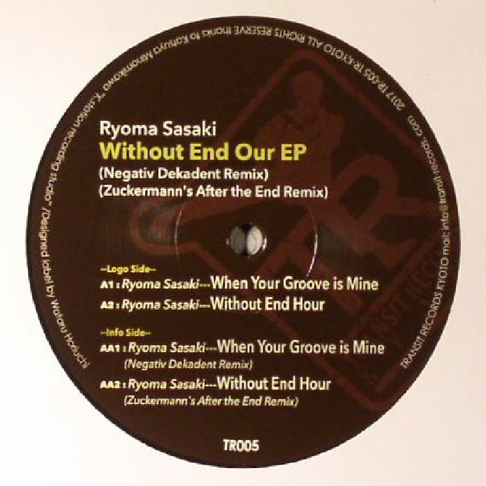 Ryoma Sasaki Without End Hour EP
