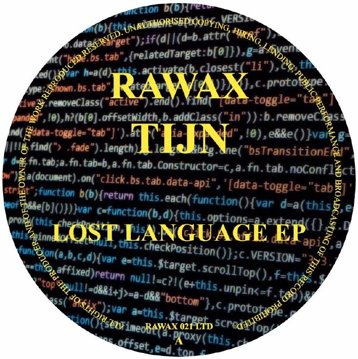 Tijn Lost Language EP