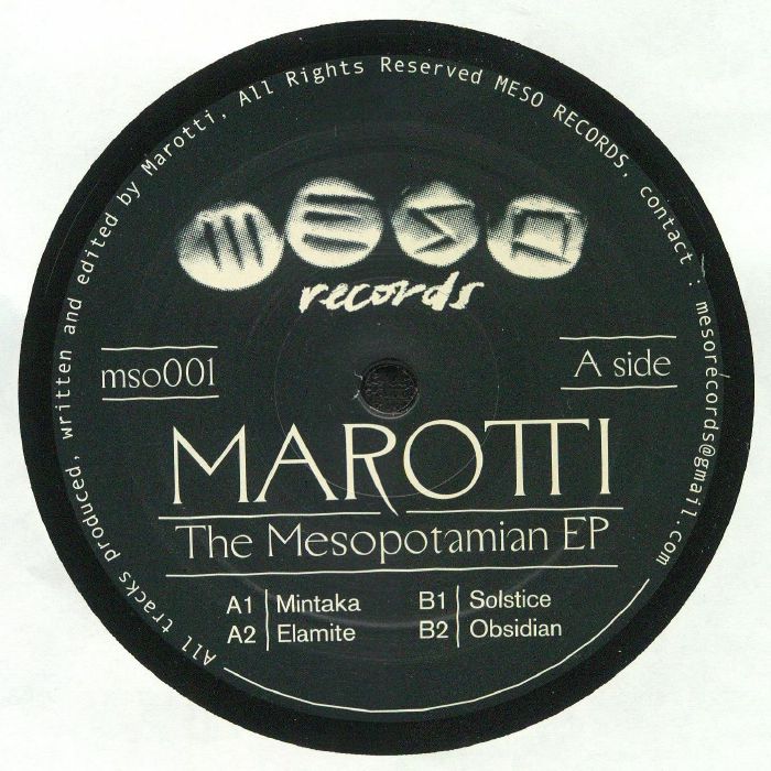 Marotti The Mesopotamian EP