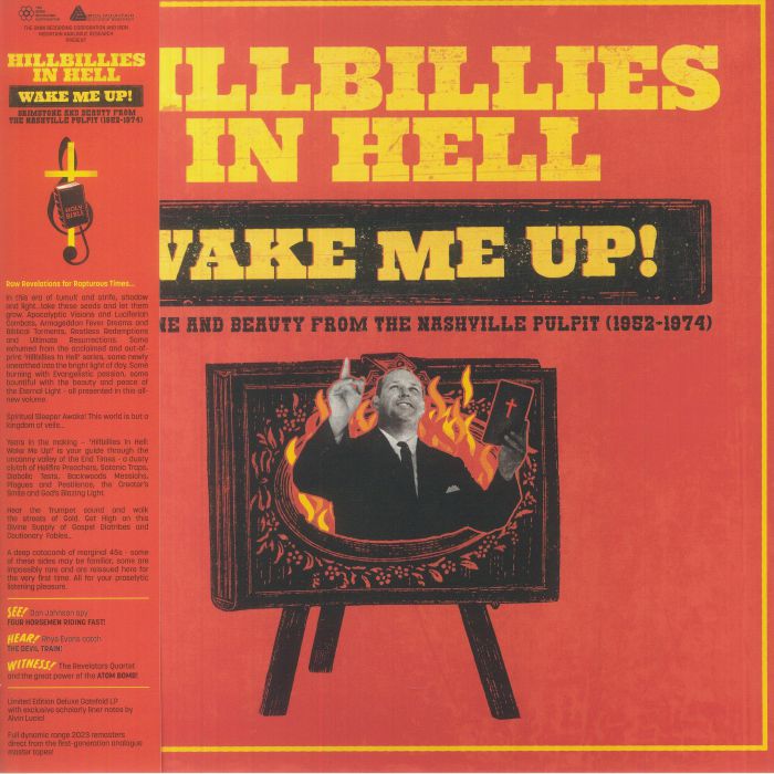 Various Artists Hillbillies In Hell: Wake Me Up! Brimstone and Beauty From The Nashville Pulpit 1952 1974