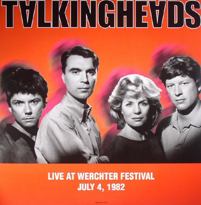 Talking Heads – Live At Werchter Festival July 4 1982 vinyl cover