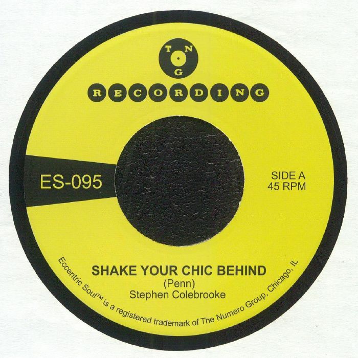 Stephen Colebrooke – Shake Your Chic Behind vinyl cover