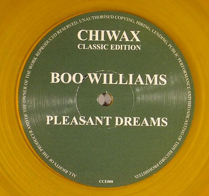Boo Williams Pleasant Dream EP