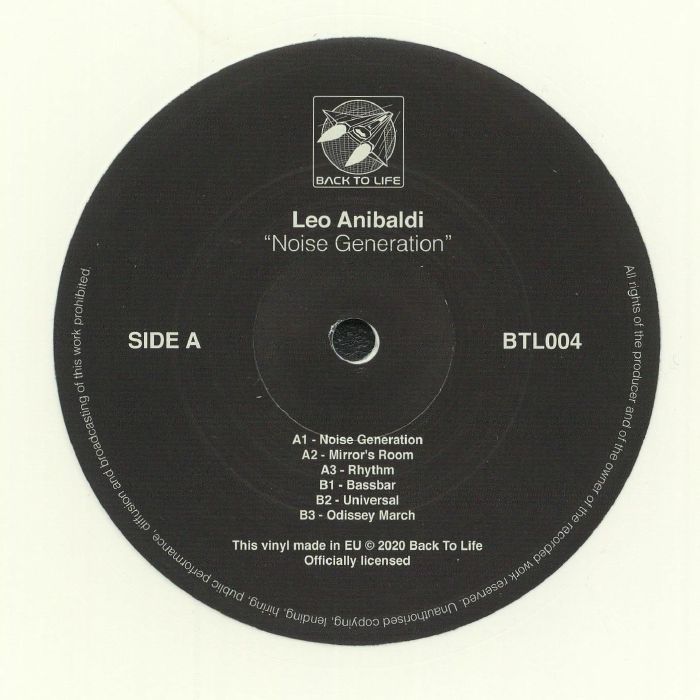 Leo Anibaldi – Noise Generation vinyl cover