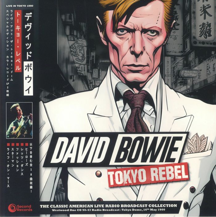 David Bowie – Tokyo Rebel: Live In Tokyo 1990 vinyl cover