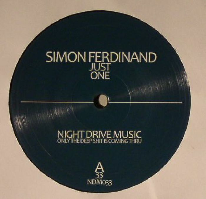 Simon Ferdinand Just One EP
