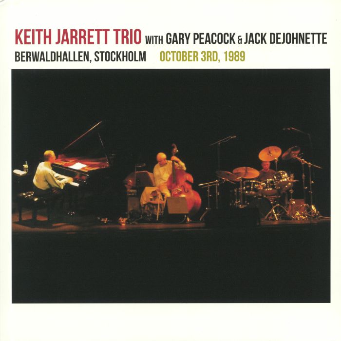 Keith Jarrett Trio | Gary Peacock | Jack Dejohnette Berwardhallen Stockholm October 3rd 1989