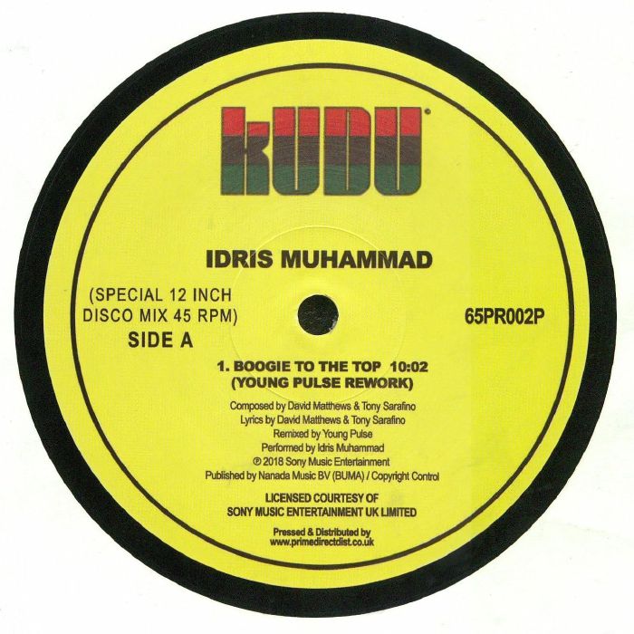 Idris Muhammad Boogie To The Top (Young Pulse rework)