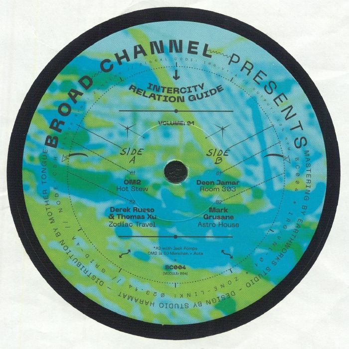 Om2 | Derek Russo | Thomas Xu | Deon Jamar | Mark Grusane – Intercity Relation Guide: Volume 1 vinyl cover