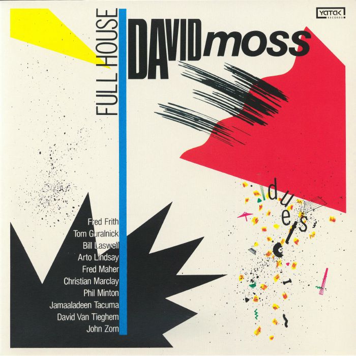 David Moss – Full House vinyl cover
