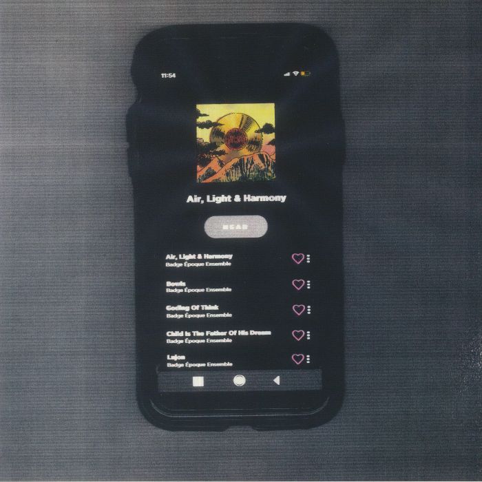 Badge Epoque Ensemble – Air Light and Harmony vinyl cover