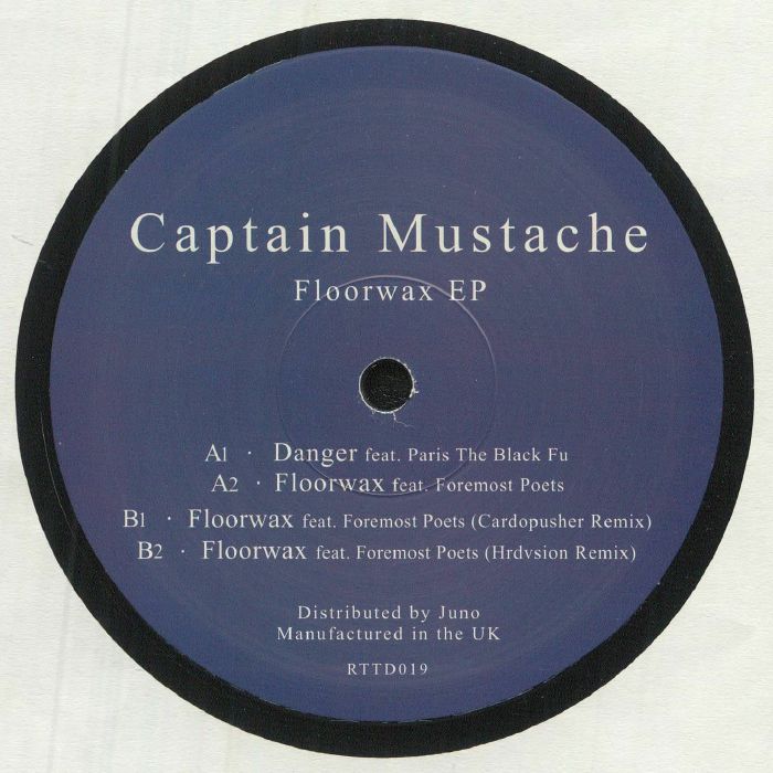 Captain Mustache Floorwax EP (feat Cardopusher and Hrdvsion remixes)