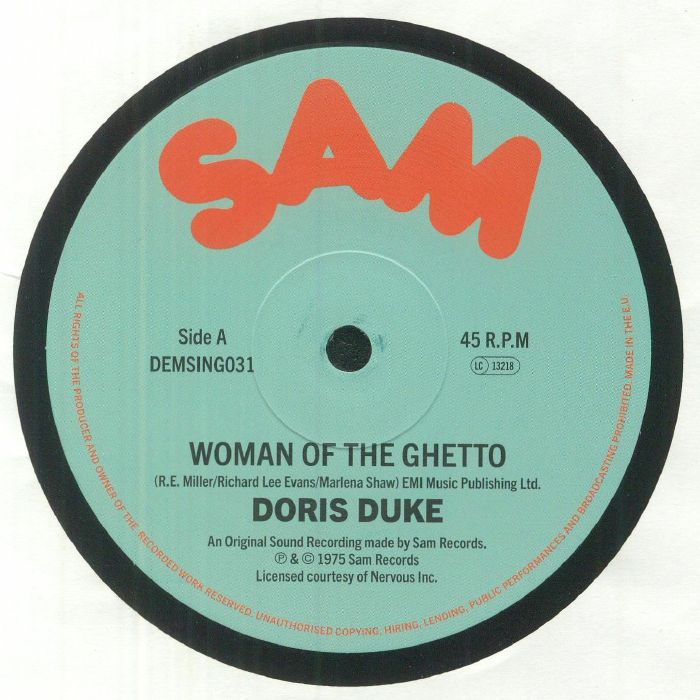 Doris Duke | Rhyze Woman Of The Ghetto