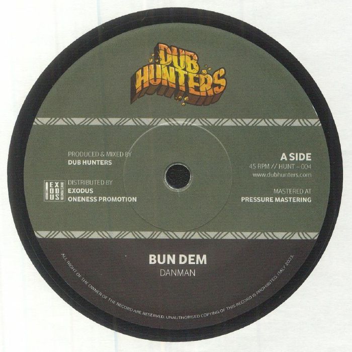 Dub Hunters Vinyl