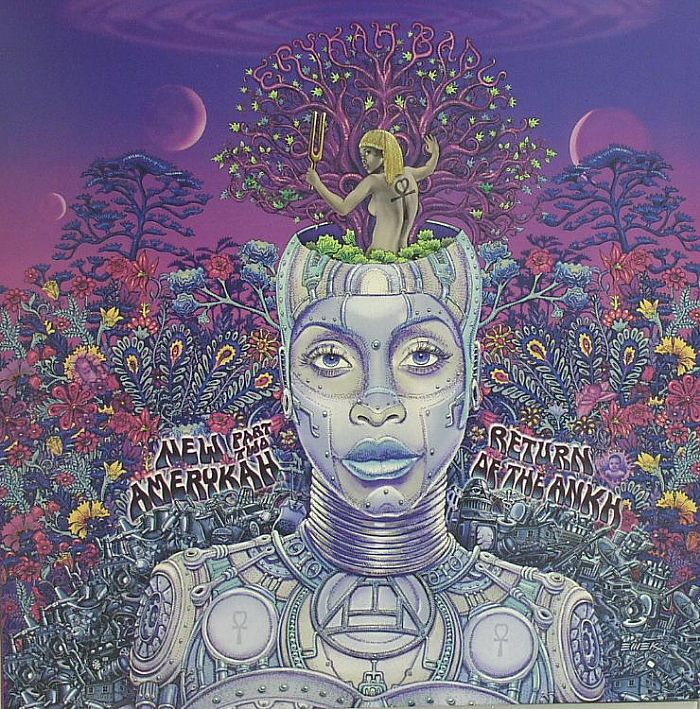 Erykah Badu – New Amerykah Part Two: Return Of The Ankh vinyl cover