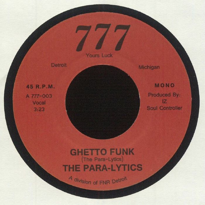 The Para Lytics Ghetto Funk (mono)