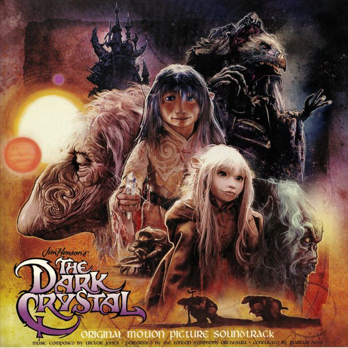 Trevor Jones – The Dark Crystal: 35th Anniversary Deluxe Edition (Soundtrack) vinyl cover