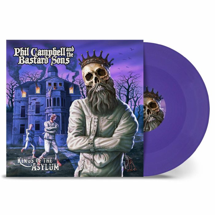 Phil Campbell and The Bastard Sons – Kings Of The Asylum vinyl cover