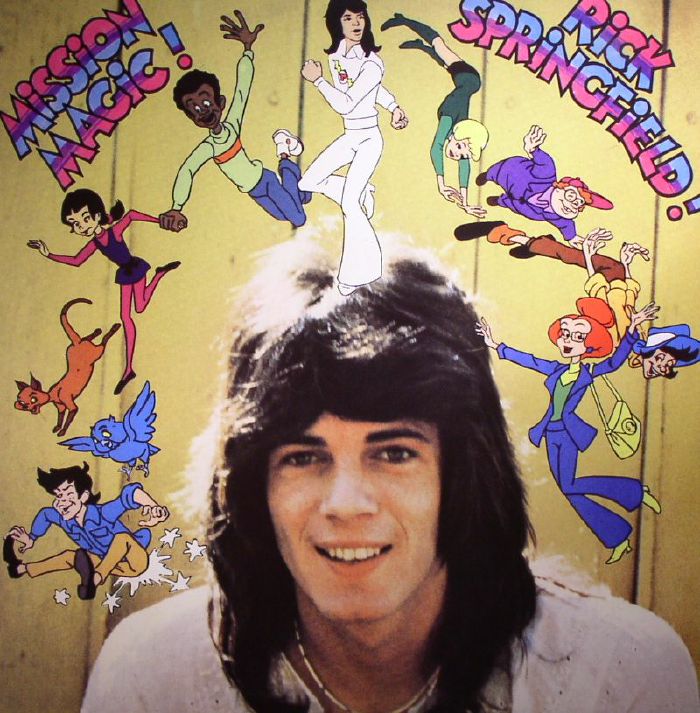 Rick Springfield – Mission Magic vinyl cover