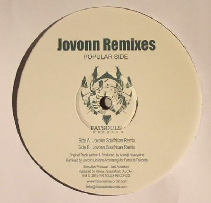 Adeniji Heavywind Popular Side (Jovonn Remixes)