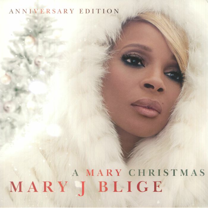 Mary J Blige – A Mary Christmas (Anniversary Edition) vinyl cover