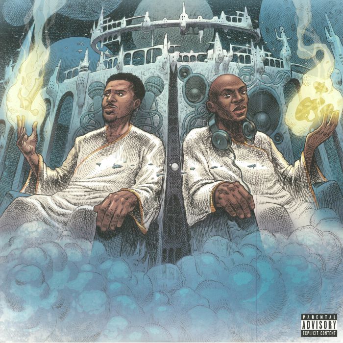 Blu and Nottz – Gods In The Spirit Titans In The Flesh vinyl cover