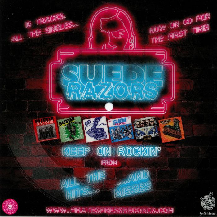 Suede Razors Keep On Rockin (free with any order)