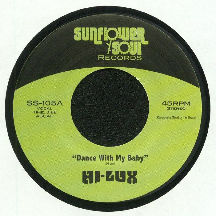 Hi Lux – Dance With My Baby vinyl cover